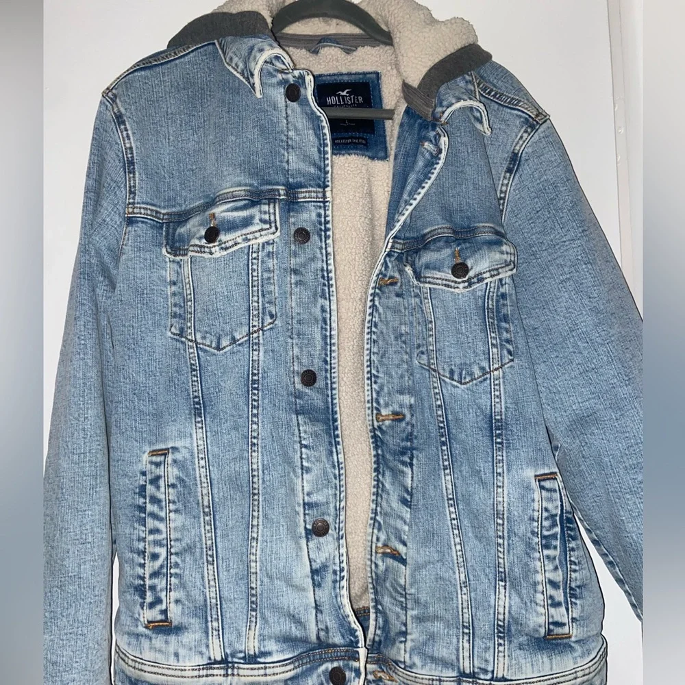 Hollister Blue Denim Jacket - Picture 3 of 6